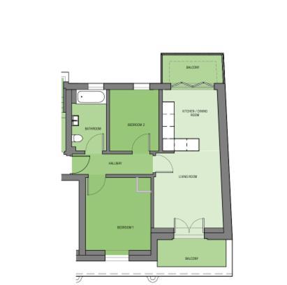 Kula - Sussex Mansions Covent Garden Apartamento *